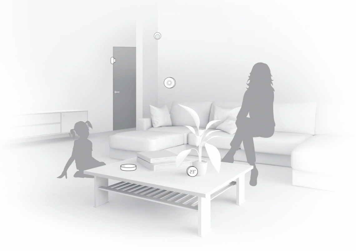 Panou central de control pentru dispozitivele inteligente MyCond Zigbee.