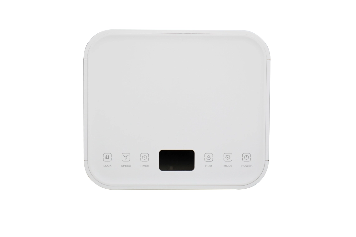 Design compact al dezumidificatorului de aer rezidențial MyCond TIBO Eco 10.