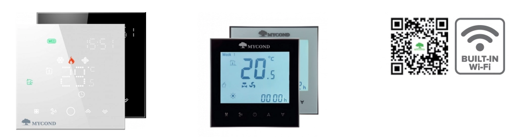 Ventilconvector compact montat pe podea din seria MyCond MCFF.