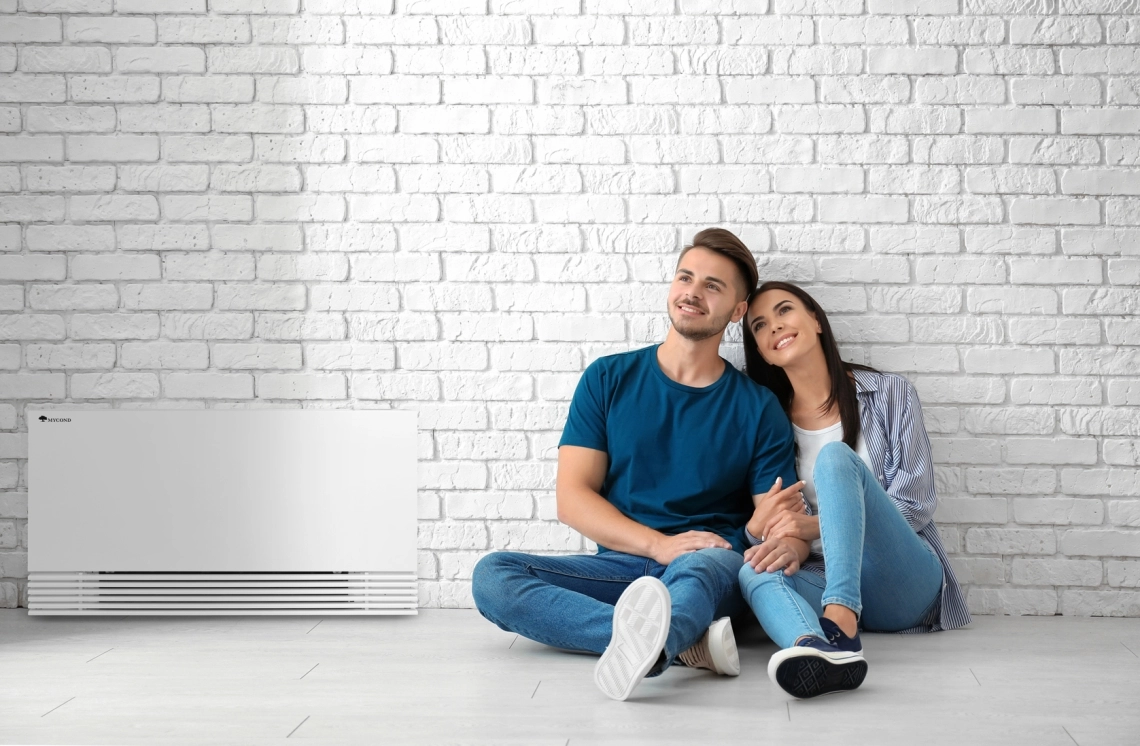 Ventilconvector MyCon Silent Seria Silent pentru răcire eficientă la sol.