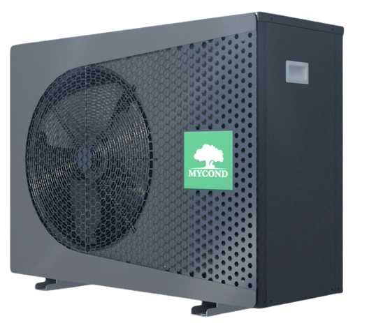MyCond BeeThermic Monobloc pompă de căldură ilustrare opțiuni de instalare.
