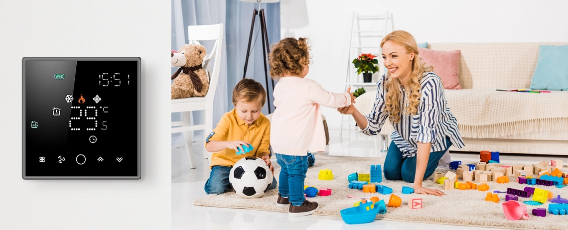 Termostat cu ventiloconvector MyCond Block - climat confortabil pentru familie