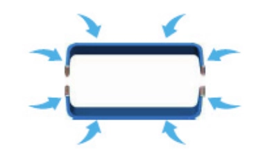 MyCond Invertor MCU-YHI Admisie de aer circulară
