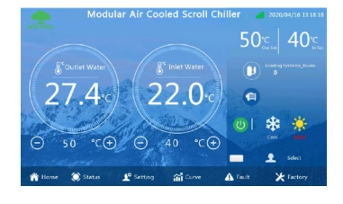 Panou de control MyCond Inverter MCU-YHI