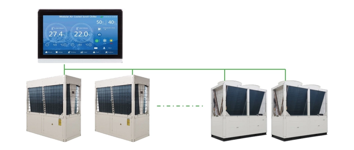 Pompe de căldură MyCond Inverter MCU-YHI cu control prin senzor