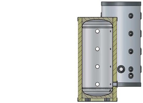 MyCond MBT 80 & MBT 100 Diagrama rezervorului tampon care evidențiază optimizarea energiei.
