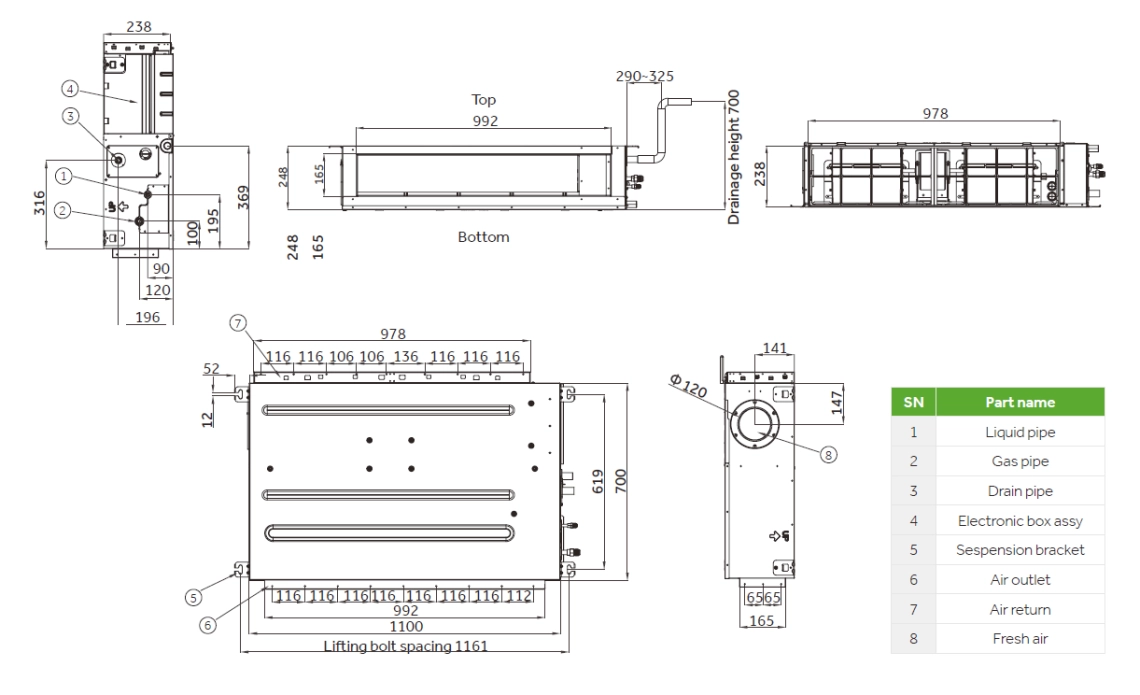 Conducta MyCond Medium ESP Dimensiuni generale - 3