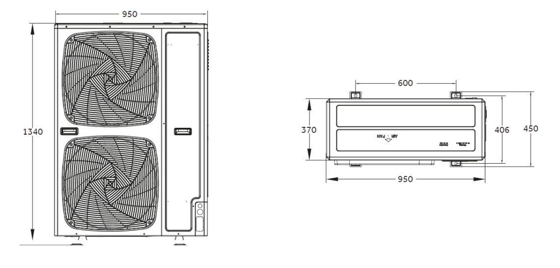 Dimensiuni generale MyCond MRF S - 1