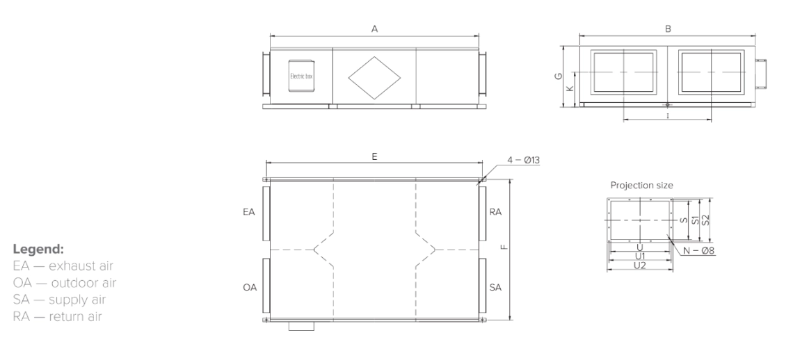 MyCond MV***I-W Dimensiuni generale - 3