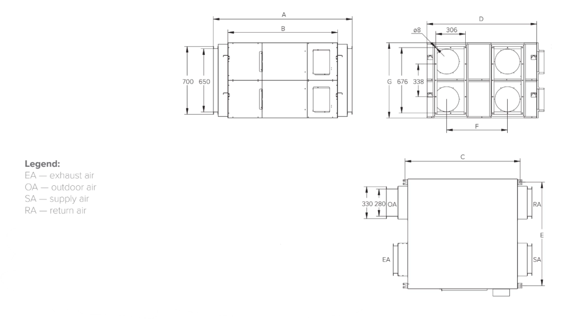 MyCond MVS***-DW Dimensiuni generale - 4