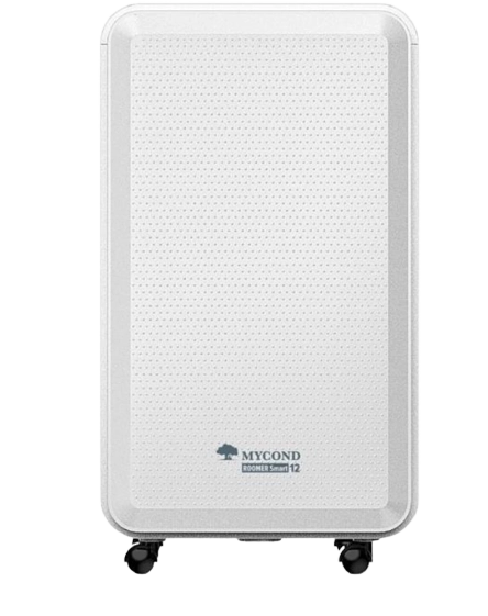 MyCond Roomer Smart 12 Dezumidificator compact pentru medii casnice inteligente.