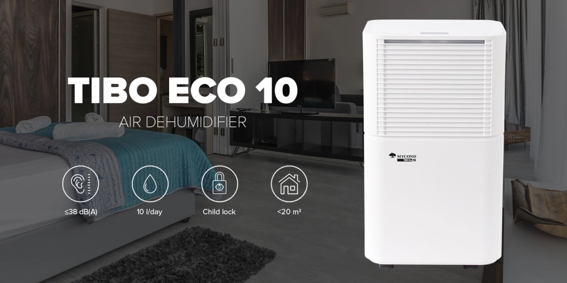 MyCond TIBO Eco 10 Dezumidificator de aer rezidential eficient energetic.