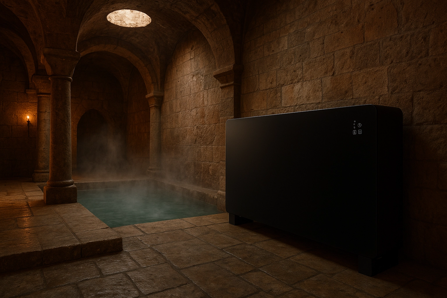 Dezumidificator pentru piscină cu componente de înaltă fiabilitate Mycond MBA-G