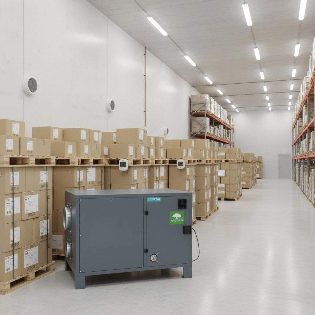 Sistem de uscare prin adsorbție pentru industrie Mycond DESS