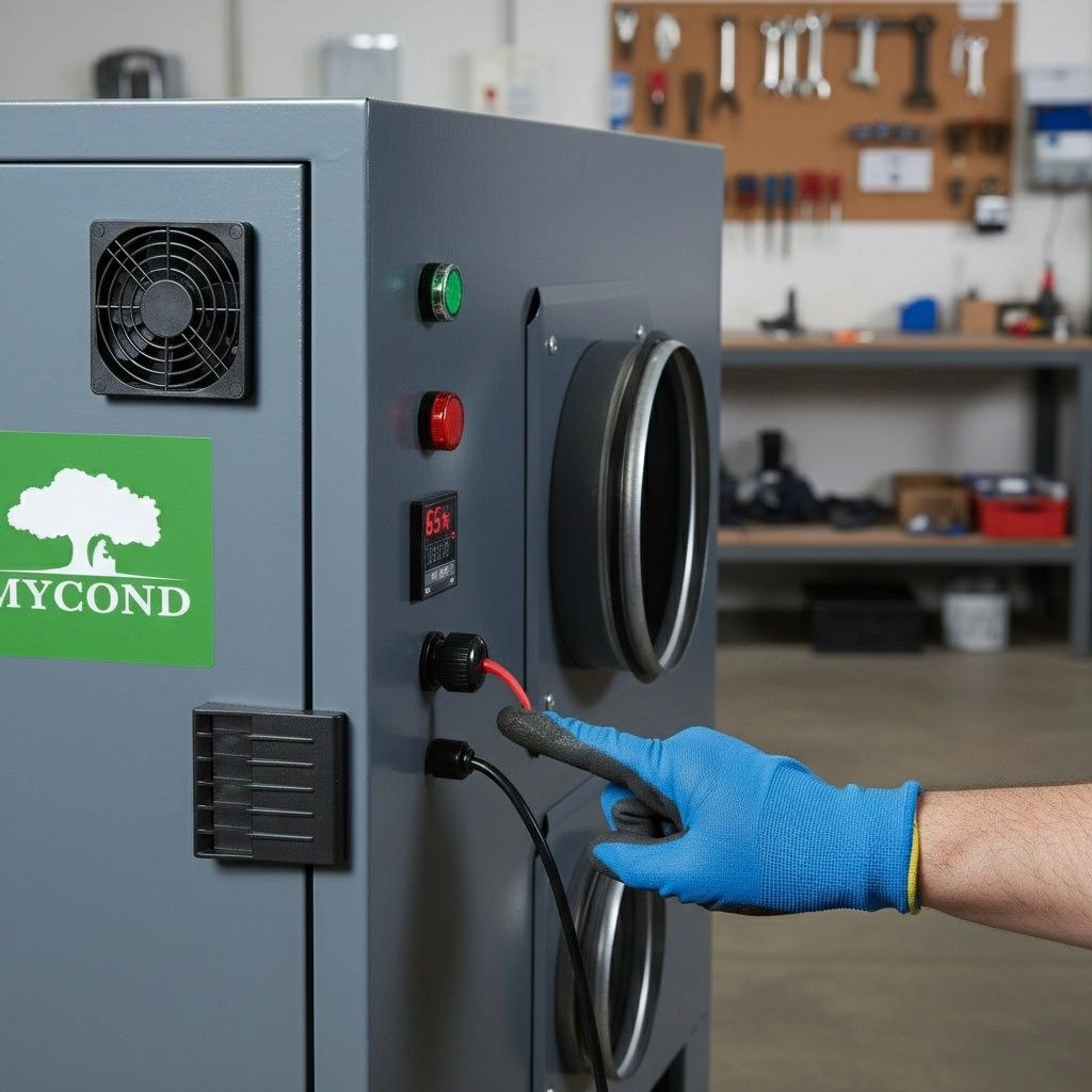 Uscător de aer cu adsorbție pentru aplicații industriale Mycond DESS