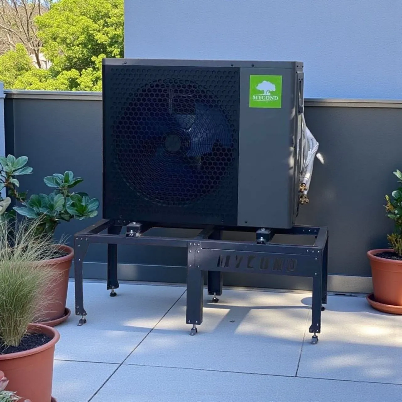 Reședință familială cu pompe de căldură Mycond Split din seria BeeHeat