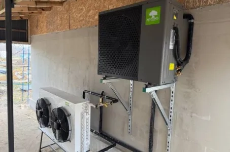 Locuință suburbană cu pompe de căldură Mycond Split din seria BeeHeat