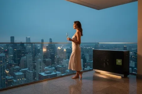 Pompa de căldură BeeSmart: încălzire și răcire economice pentru apartament cu fancoiluri